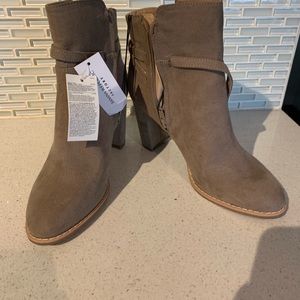 Banana Republic Faux Suede Booties